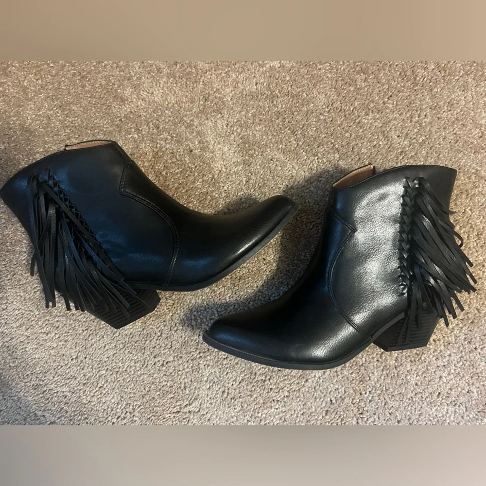 Genuine leather booties - Picture 7 of 9